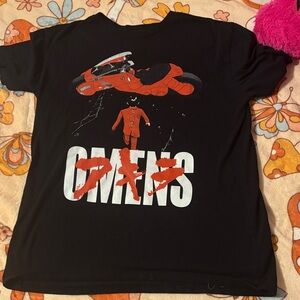 BAD OMENS MERCH - Black Graphic Tee with Red Design